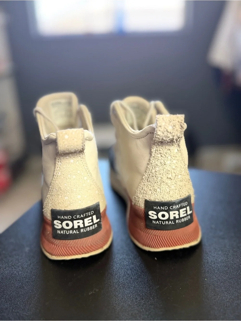Sorel Duck Boot Sneaker - Black, Cream & Tan Accent